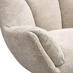 Draaifauteuil Hidde - beige