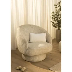 Draaifauteuil Lieve - beige