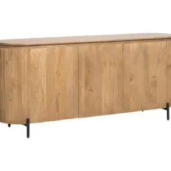 Dressoir Vito - lichtbruin - 81x180x43 cm