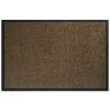 Droogloopmat Twister 40x60cm teak bruin