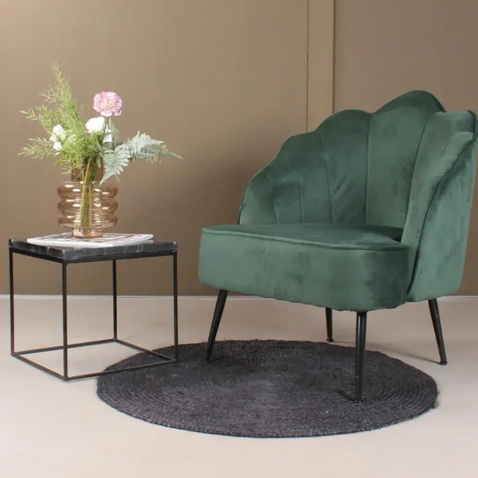DS4U - Lindsey fauteuil - donkergroen