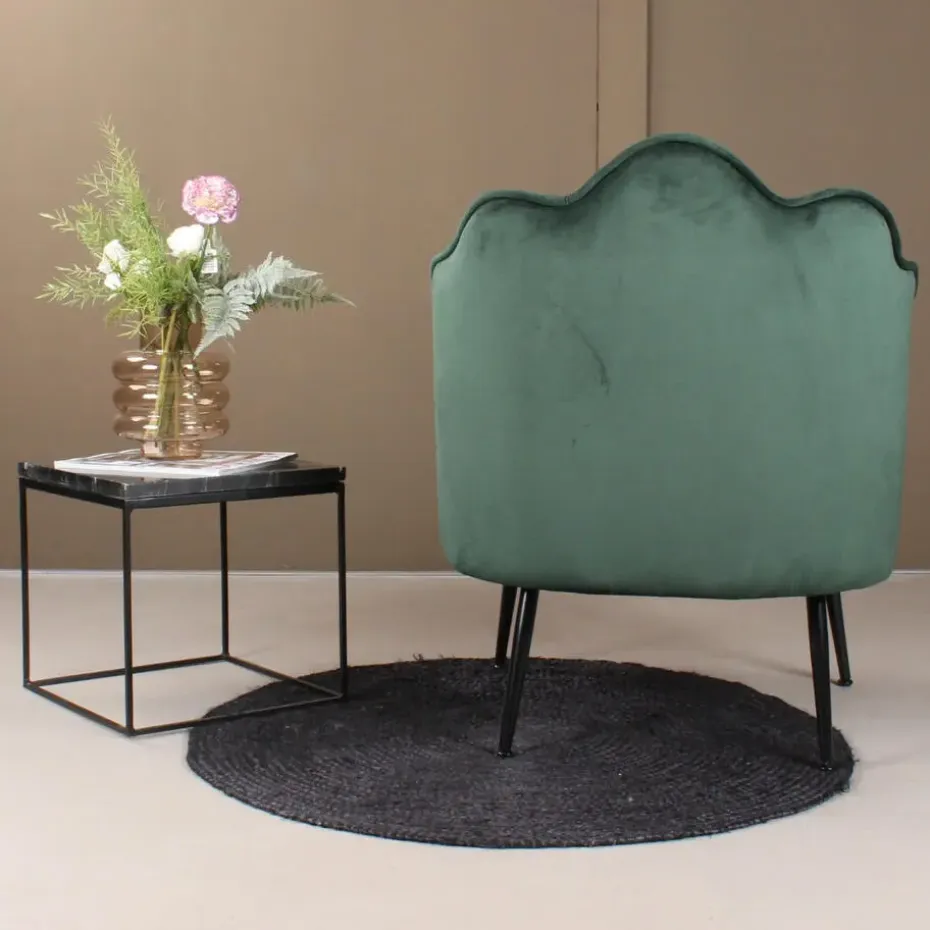 DS4U - Lindsey fauteuil - donkergroen