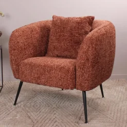 DS4U - Olan fauteuil - kastanje