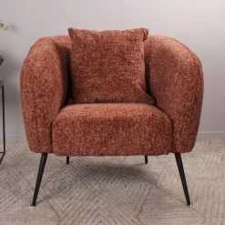 DS4U - Olan fauteuil - kastanje