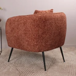 DS4U - Olan fauteuil - kastanje