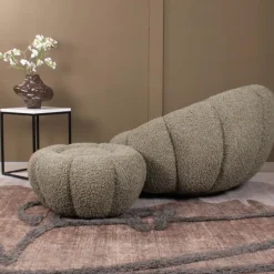 DS4U - Olivia DLX fauteuil teddy - groen
