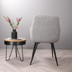 DS4U - Ravi 3.0 eetkamerstoel boucle - grijs