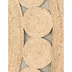 Dutch Lifestyle - Jute - Vloerkleed - 150x150 cm - Beige