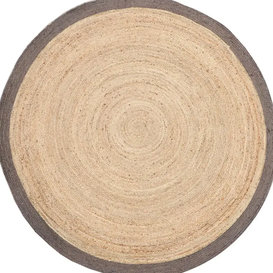 Dutch Lifestyle - Jute - Vloerkleed - 150x150 cm - Beige