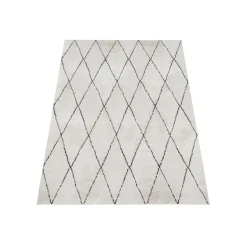 Dutch Lifestyle - Polyester - Vloerkleed - 300x200cm - Wit