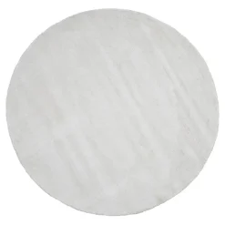 Dutch Lifestyle - Viscose - Vloerkleed - 115cm rond - Beige
