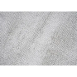 Dutch Lifestyle - Viscose - Vloerkleed - 115cm rond - Grijs