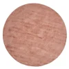 Dutch Lifestyle - Viscose - Vloerkleed - 195cm rond - Rood