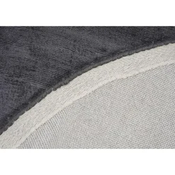 Dutch Lifestyle - Viscose - Vloerkleed - 195cm rond - Grijs