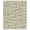 Dutch Wallcoverings - Galactik ruit/streep beige/goud - 0,53x10,05m