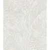 Dutch Wallcoverings - Grace Tropical palm leaf silver - GR322101
