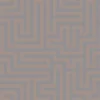 Dutch Wallcoverings - Indulgence Maze grey/rose/gold - 0,53x10,05m