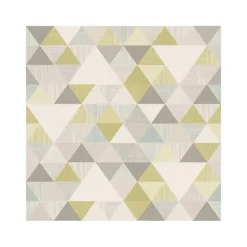 Dutch Wallcoverings - Inspiration Wall driehoek groen - 0,53x10,05m