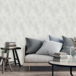 Dutch Wallcoverings - Loft uni lichtgrijs - 0,53x10,05m