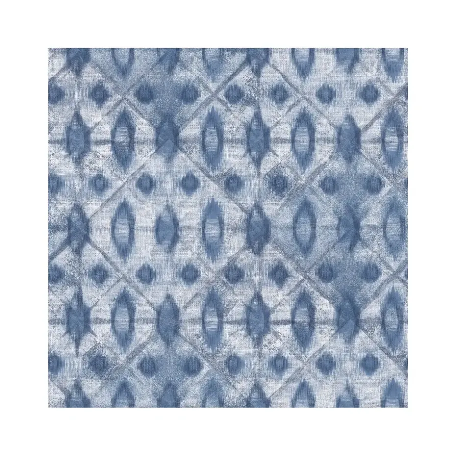 Dutch Wallcoverings - Myriad Meridian blauw - 0,53x10,05m