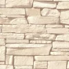 Dutch Wallcoverings - Nomad Dax steen beige - 0,53x10,05m
