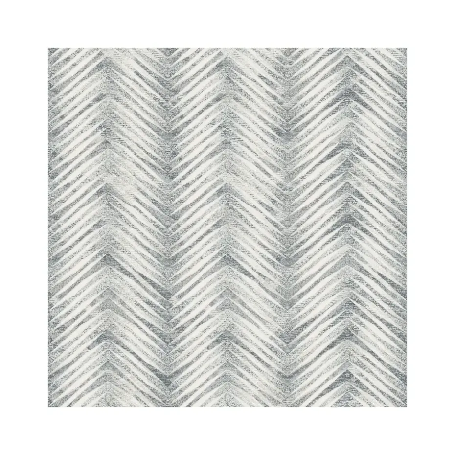 Dutch Wallcoverings - Odyssee visgraat grijs - 0,53x10,05m
