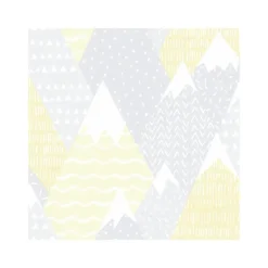 Dutch Wallcoverings - Over The Rainbow- Mountains Yellow - 0,53x10,05m