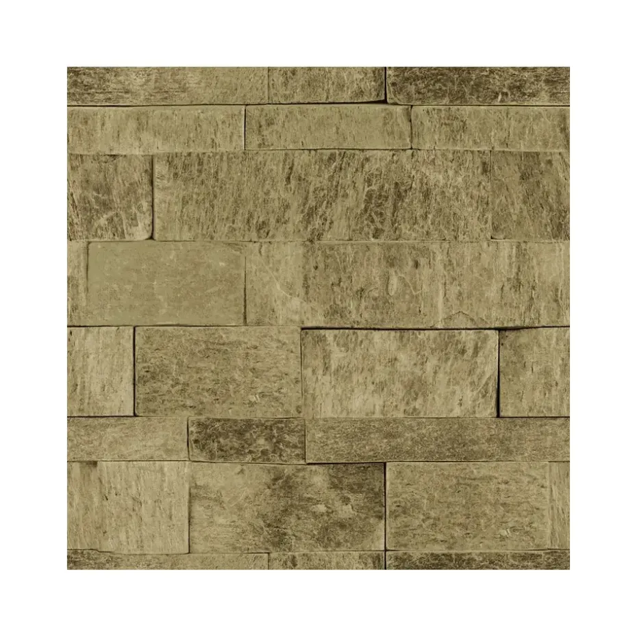 Dutch Wallcoverings - Palma steen beige - 0,53x10,05m