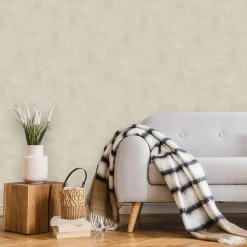 Dutch Wallcoverings - Solitär chalk lichtbeige - 0,53x10,05m