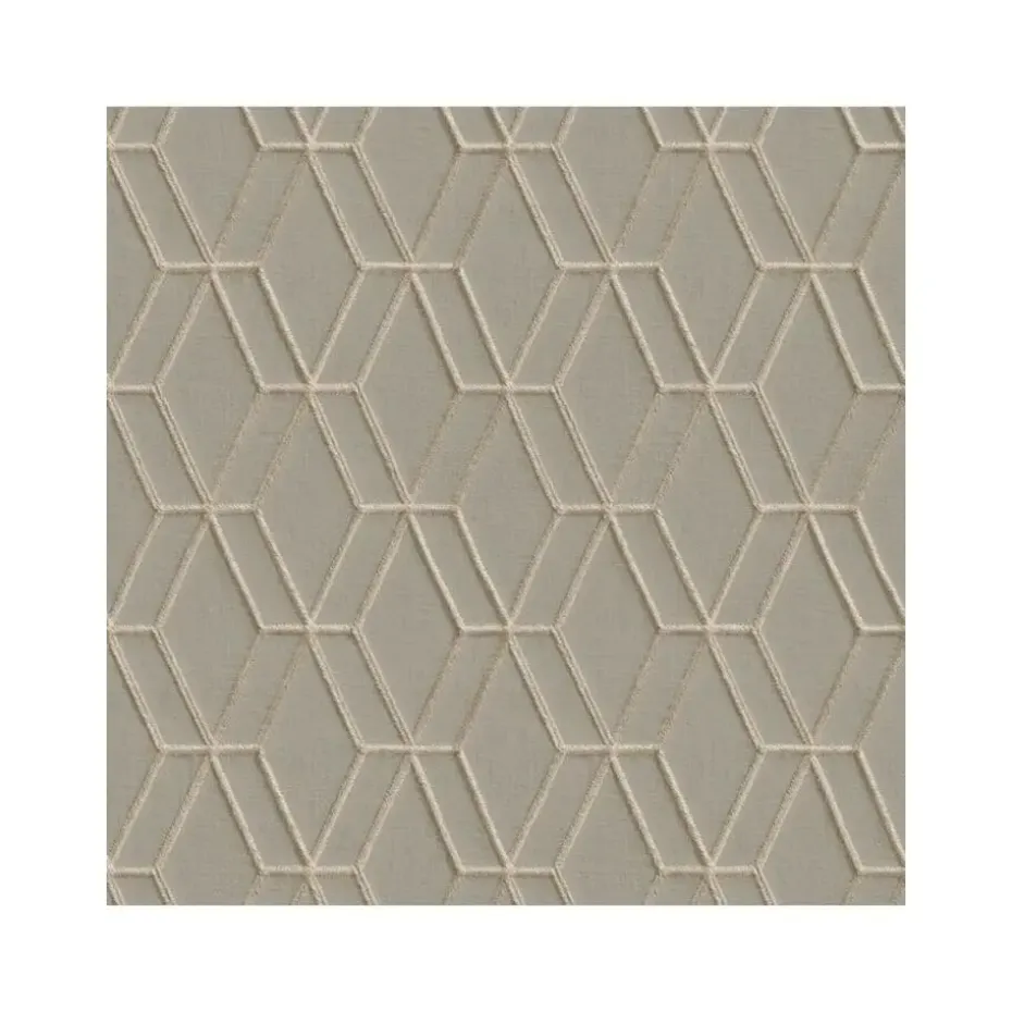 Dutch Wallcoverings - Wallstitch hexagonal grey - 0,53x10,05m