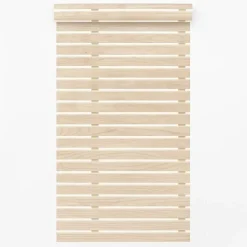 Dutch Wallcoverings Vliesbehang Artifice planken - beige/wit - 10,05m x 53cm
