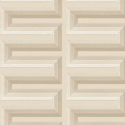 Dutch Wallcoverings Vliesbehang Renaissance Grecian key - beige - 10,05m x 53cm