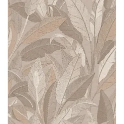 Dutch Wallcoverings Vliesbehang Renaissance leaves - taupe - 10,05m x 53cm