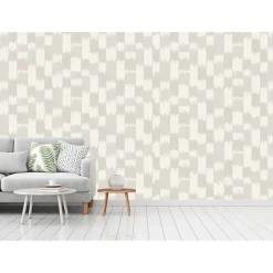 Dutch Wallcoverings Vliesbehang Renaissance textured loom - grijs - 10m x 53cm
