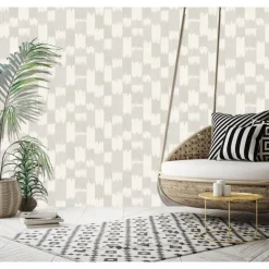 Dutch Wallcoverings Vliesbehang Renaissance textured loom - grijs - 10m x 53cm