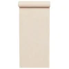 Dutch Wallcoverings Vliesbehang Fabric Touch velvet - crème - 10,05m x 53cm