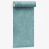 Dutch Wallcoverings Vliesbehang Artifice uni - petrol - 10,05m x 53cm