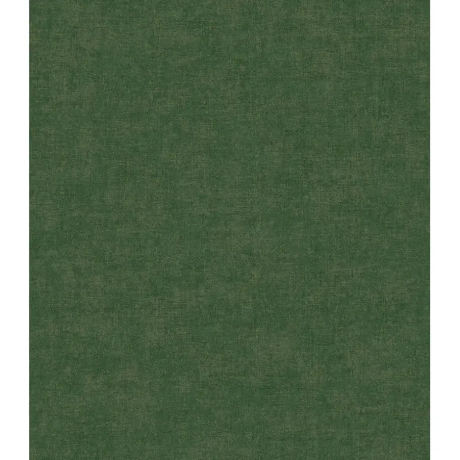 Dutch Wallcoverings Vliesbehang Linen & Textures uni - greengold - 10,05m x 53cm