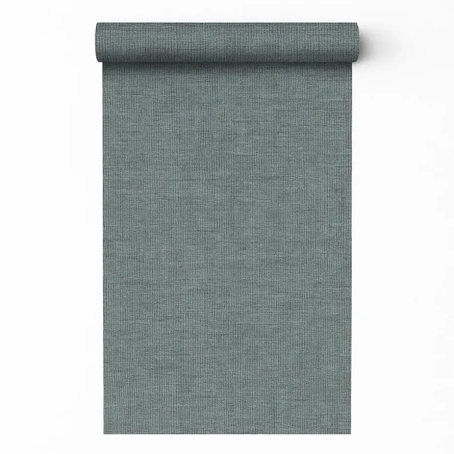 Dutch Wallcoverings Vliesbehang Renaissance natural weave - charcoal - 10mx53cm