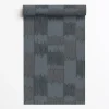 Dutch Wallcoverings Vliesbehang Renaissance textured loom - blauw - 10m x 53cm