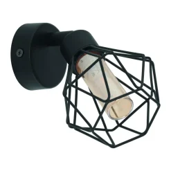 EDI light Zapata 1 Opbouwspot - 1 lichts - G9 - Glas - Amber