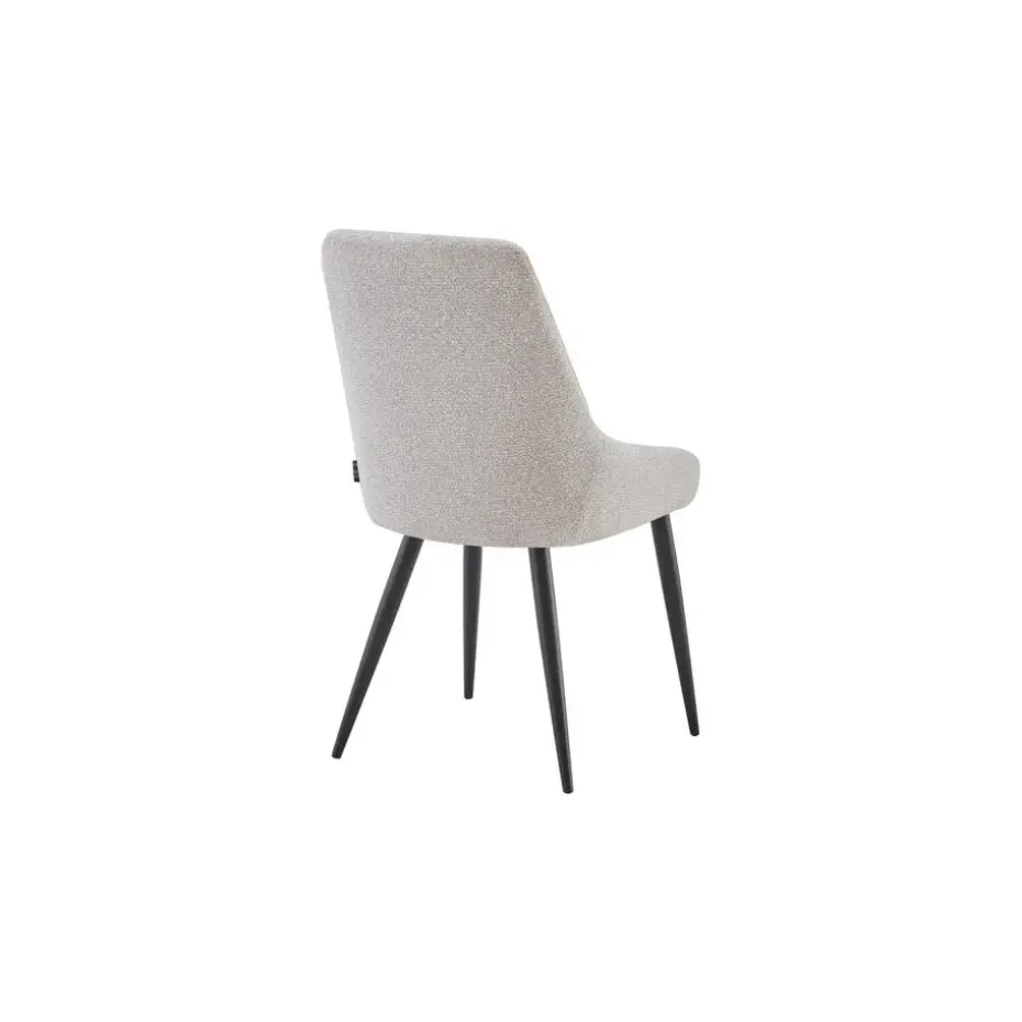 Eetkamerstoel Oscar Beige Stof Set van 2