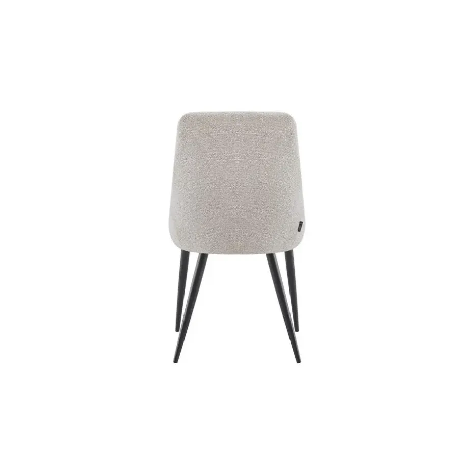 Eetkamerstoel Oscar Beige Stof Set van 2