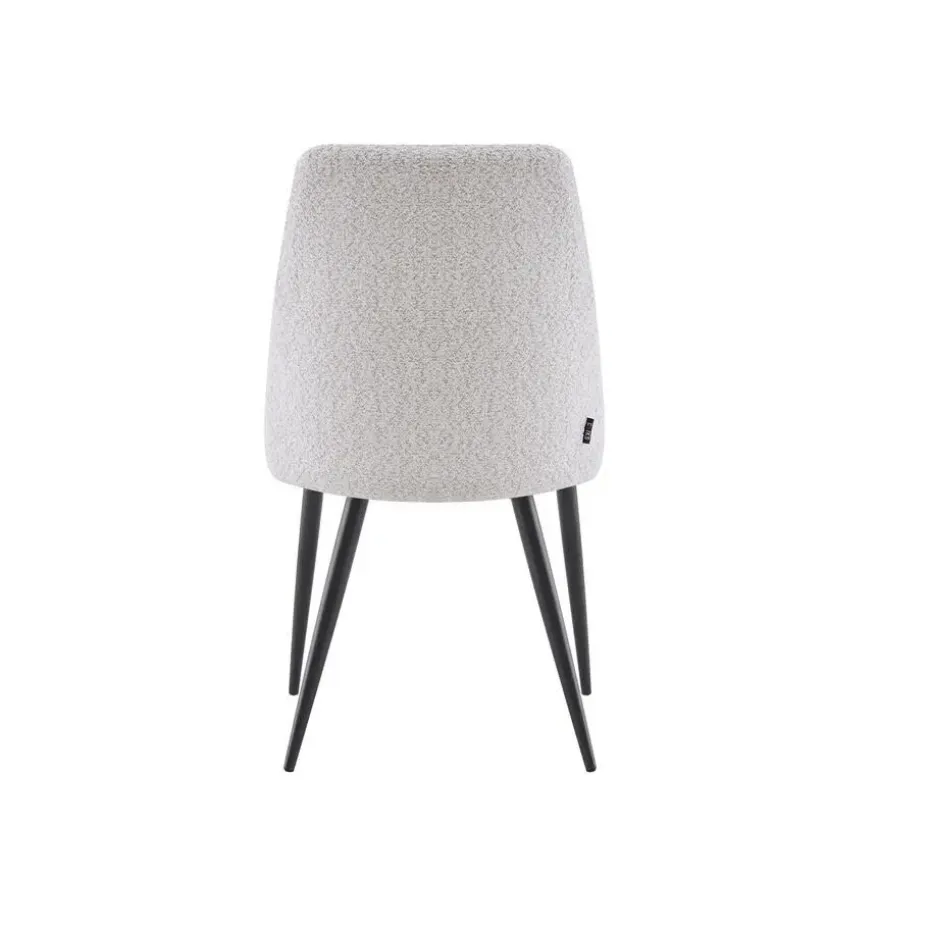 Eetkamerstoel Oscar Beige Boucle Set van 6