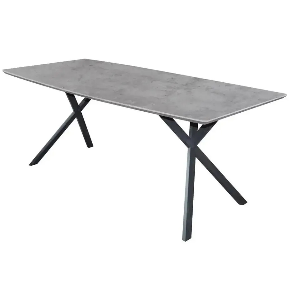 Eettafel Betonlook - 190x90x76cm