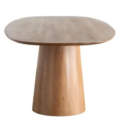 Eettafel Deens Ovaal - Bruin Mangohout - 180x100x76cm - Stijn