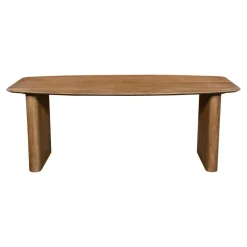 Eettafel Deens Ovaal - Naturel Mangohout - 200x100x75cm - Dai