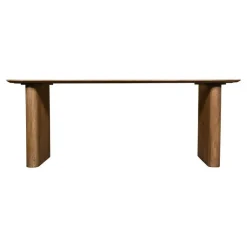 Eettafel Deens Ovaal - Naturel Mangohout - 200x100x75cm - Dai