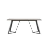 Eettafel Eiken Hout Zwart - 180x90x75cm - Marina