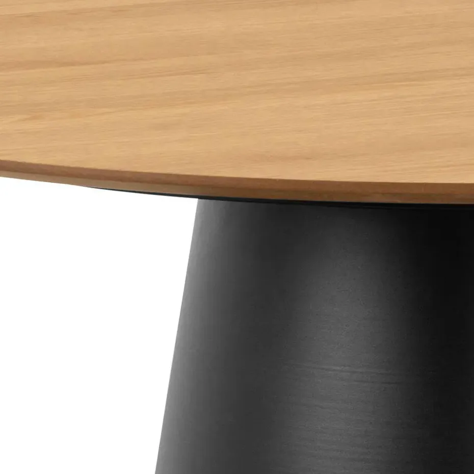Eettafel Eiken Naturel - Rond 120x120x75cm - Skagen
